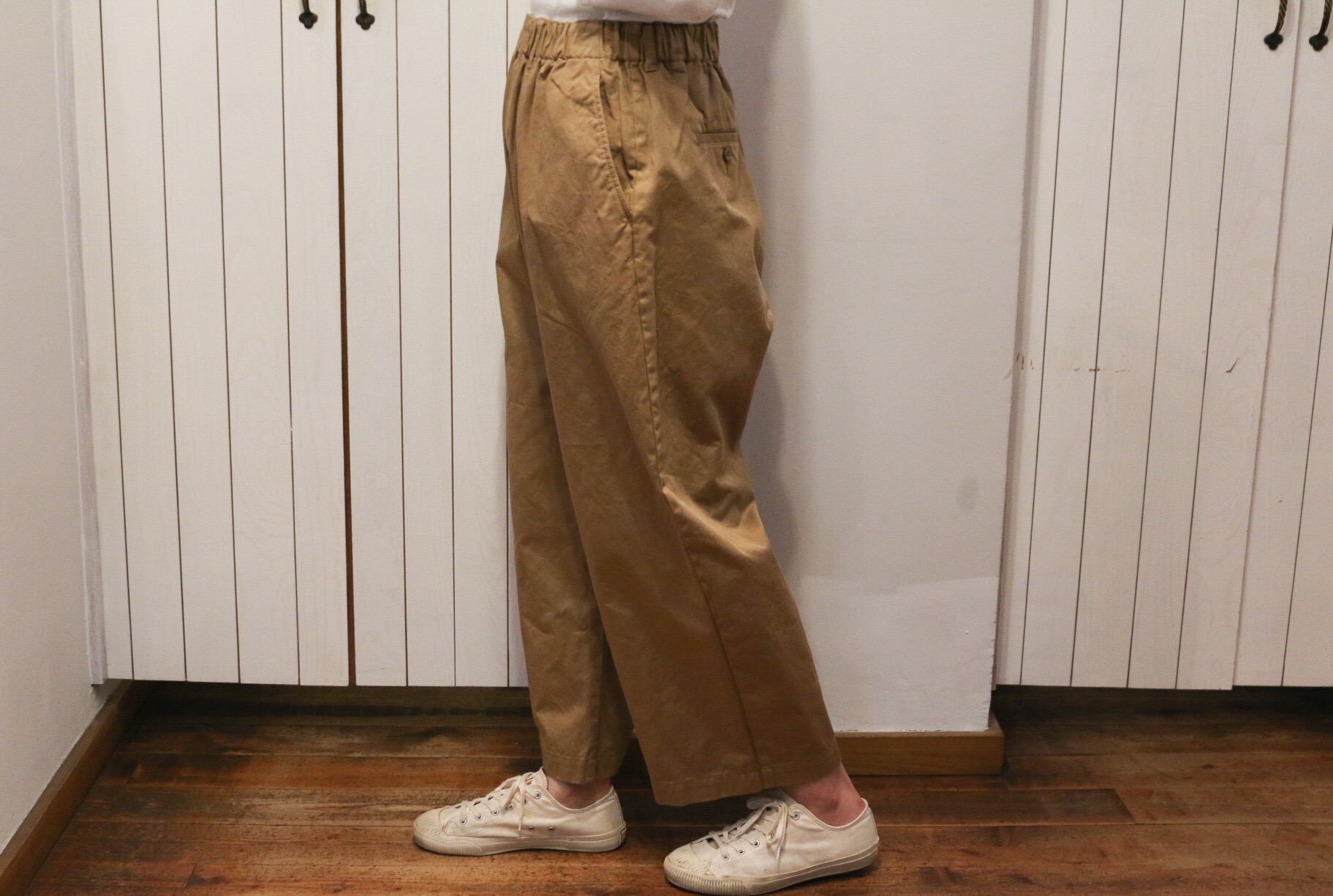 【TRAVAIL MANUEL】コットン ルアンチン チノ ベースパンツ　S TRAVAIL MANUEL_ルアンチンチノベースPTS | Fuzzy Clothed