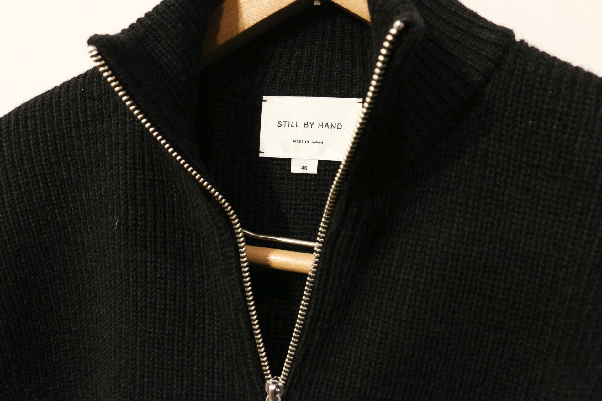 STILL BY HANDのジップカーディガン | Fuzzy Clothed