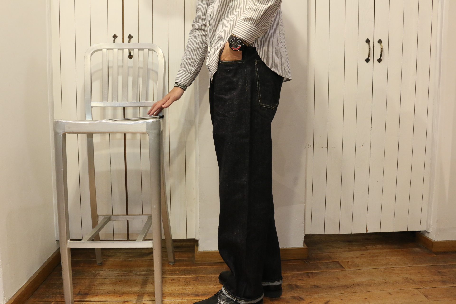 STILL BY HANDのワイドシルエットデニム | Fuzzy Clothed