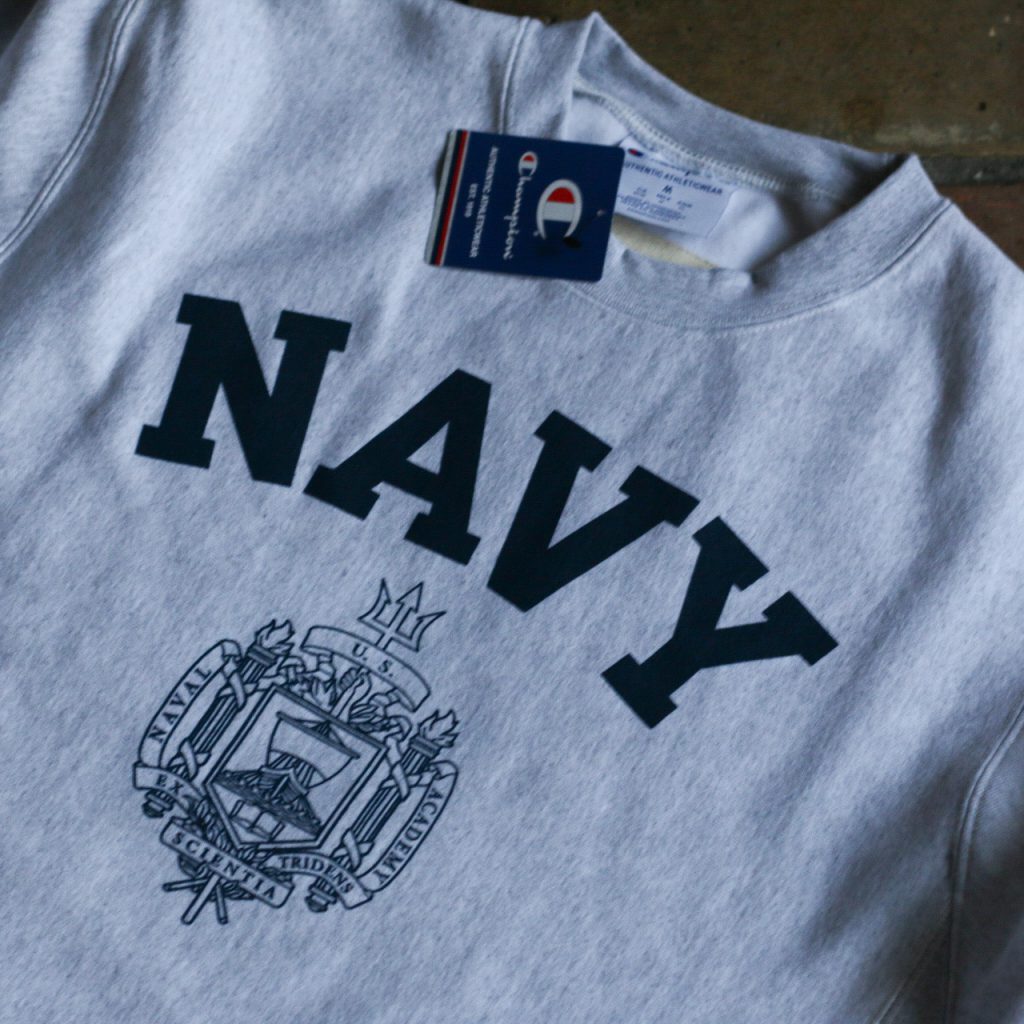 ChampionのUS NAVY Print Reverse Weave | Fuzzy Clothed