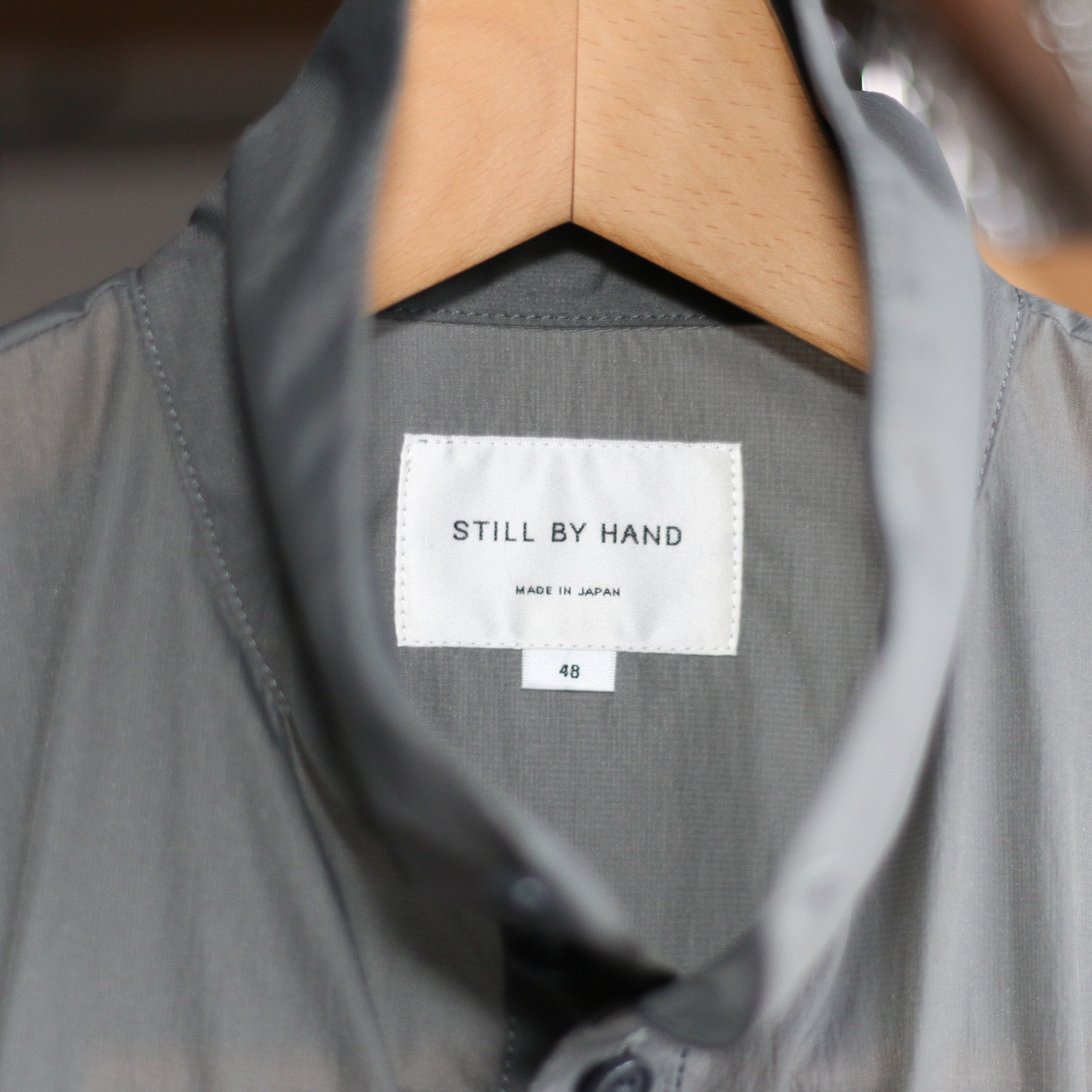 STILL BY HAND 撥水ナイロン・脱着しやすいストレッチ混の