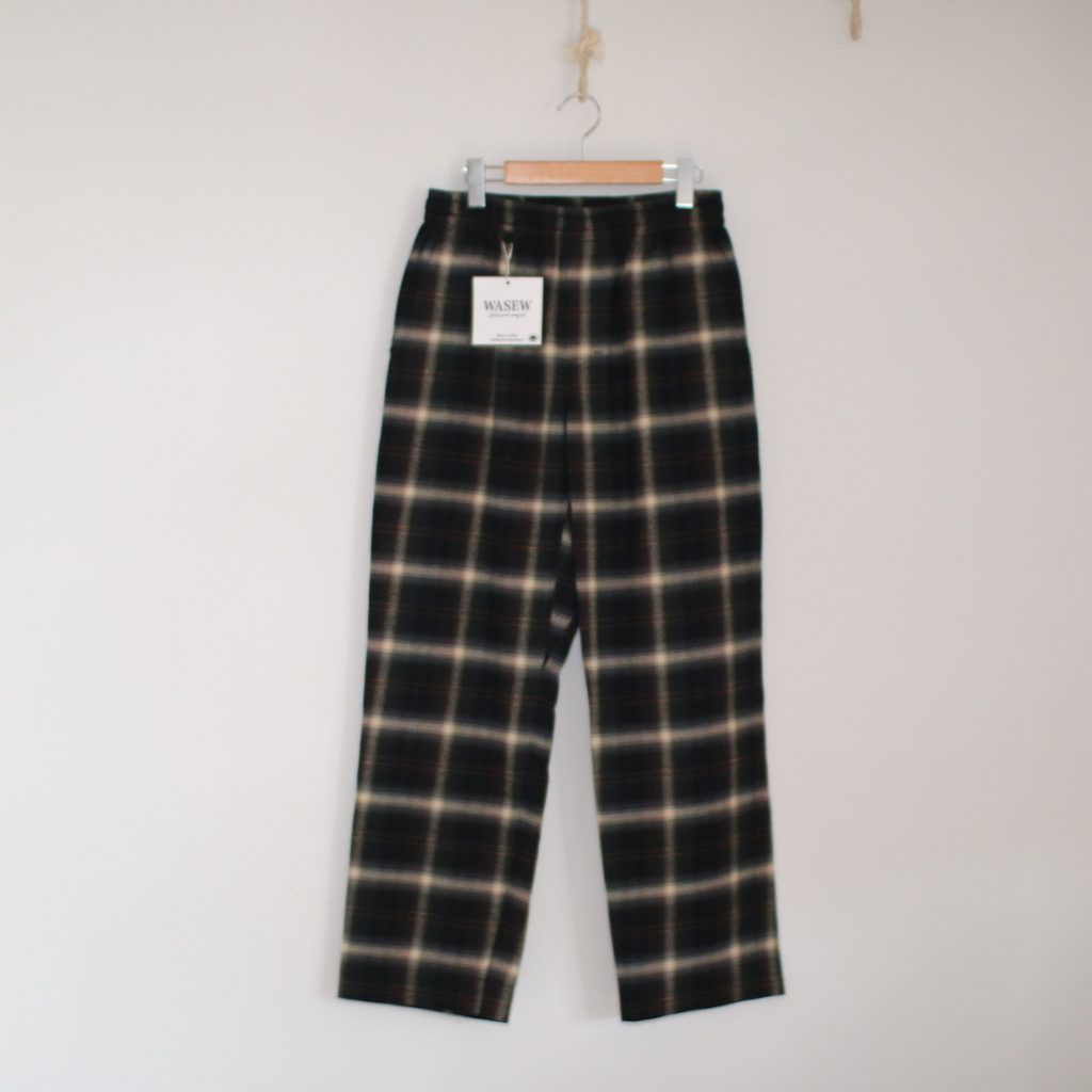 WASEWのCHECK ONE PANTS | Fuzzy Clothed