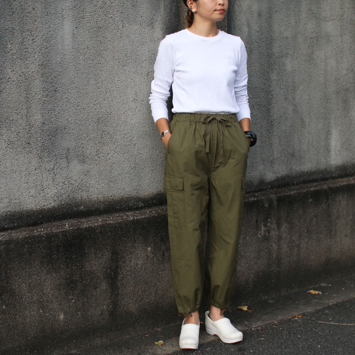 女性が喜ぶ♪ TRAVAIL MANUEL_リップストップカーゴパンツ Clothed Fuzzy | パンツ