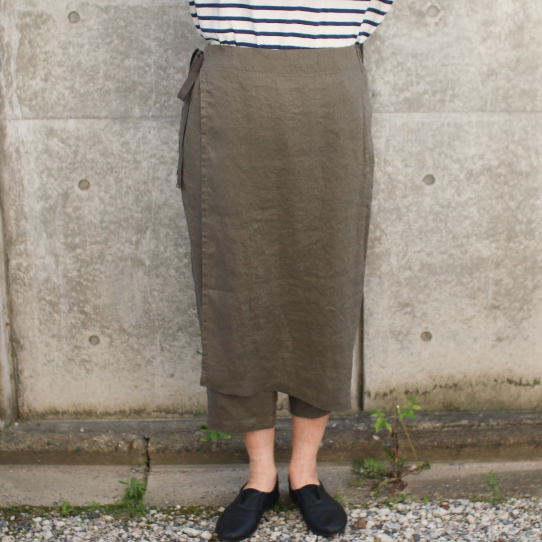 TRAVAIL　MANUEL リネンパンツ 30%OFF】TRAVAIL MANUEL トラバイユマニュアル フレンチリネン
